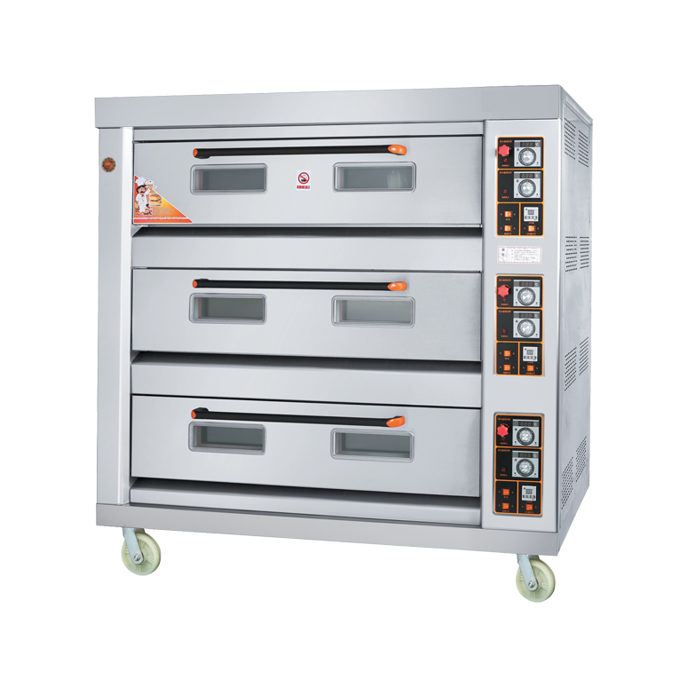 Gas Oven 3 Deck 9 Tray (Luxuary)